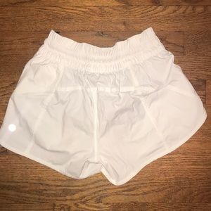 Lulu lemon white shorts